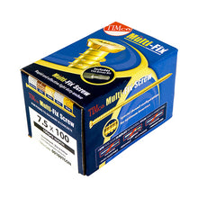 Load image into Gallery viewer, TIMCO 7.5 x 40 Concrete Screws TX Flat Countersunk Yellow
