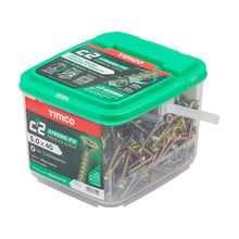 Load image into Gallery viewer, TIMCO 5 X 40 TUB  C2 Premium Industrial Twin Cut Screws  PZ Yellow
