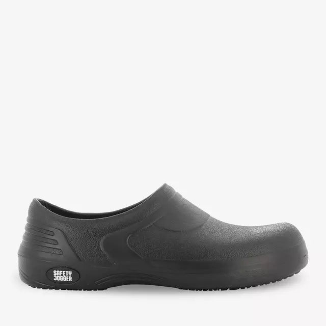 SAFETY JOGGER BESTCLOG OB SRC - Fashionable Ultra-Light Clog Black WORK SHOE