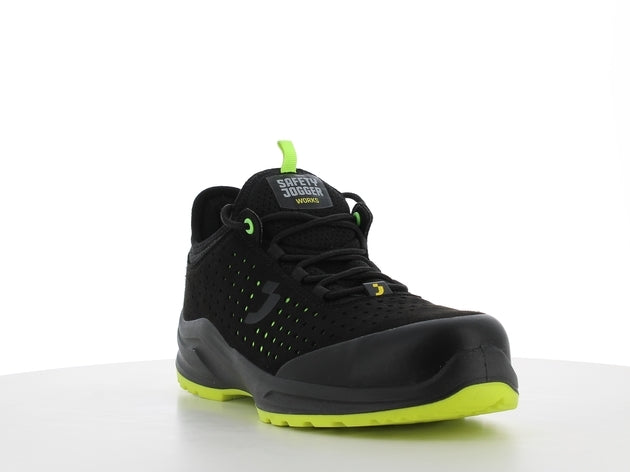 SAFETY JOGGER S1 PS SC SR ESD FO - MODULO S1PS LOW PERF SNEAKER BLACK