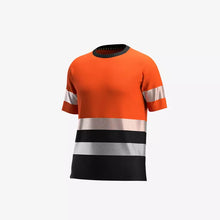 Load image into Gallery viewer, SAFETY JOGGER SCUHVTSM - SCUTI HIVIS T-SHIRT MEN ORANGE/BLACK
