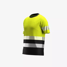 Load image into Gallery viewer, SAFETY JOGGER SCUHVTSM - SCUTI HIVIS T-SHIRT MEN YELLOW/BLACK
