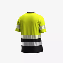 Load image into Gallery viewer, SAFETY JOGGER SCUHVTSM - SCUTI HIVIS T-SHIRT MEN YELLOW/BLACK
