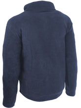 Load image into Gallery viewer, SINGER SWAM NAVY 1/4 ZIP POLAR FLEECE SWEATSHIRT. 100% POLYESTER 290 GSM.
