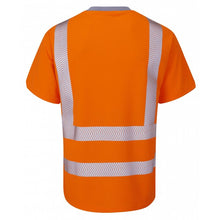 Load image into Gallery viewer, Leo LARKSTONE EcoViz Performance+ T-Shirt Orange
