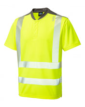 Load image into Gallery viewer, T12-Y-LEO - PUTSBOROUGH ISO 20471 Class 2 Performance T-Shirt Yellow
