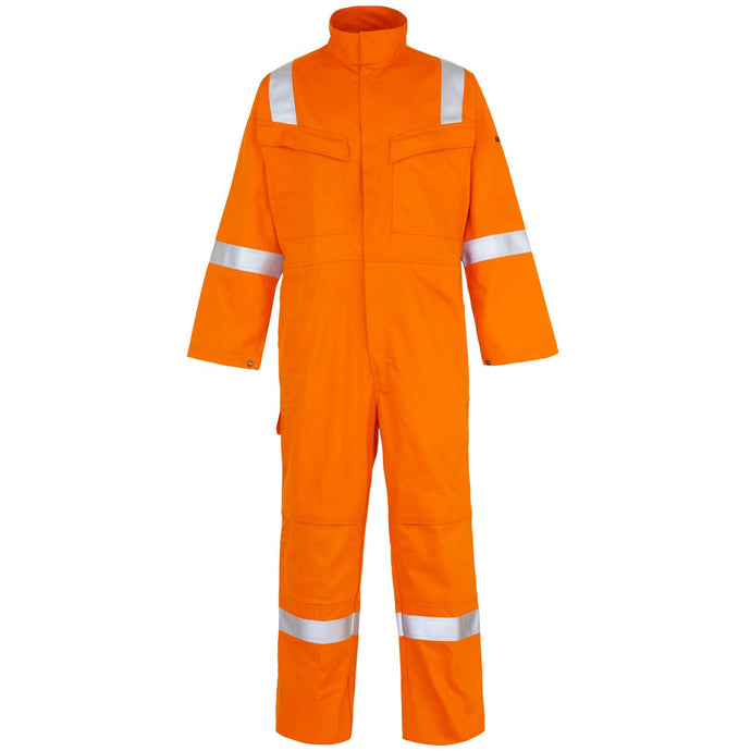 SUPERTOUCH FLAME RETARDANT WELDING OVERALL C/W REFLECTIVE BAND - W15