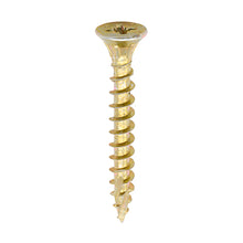 Load image into Gallery viewer, C2 Strong-Fix Premium Multi-Purpose Screws - PZ - Double Countersunk - Yellow 3.5 x 25

