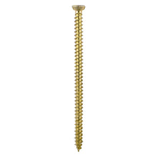 Load image into Gallery viewer, TIMCO 7.5 X 60 Concrete Screws TX Flat Countersunk Yellow
